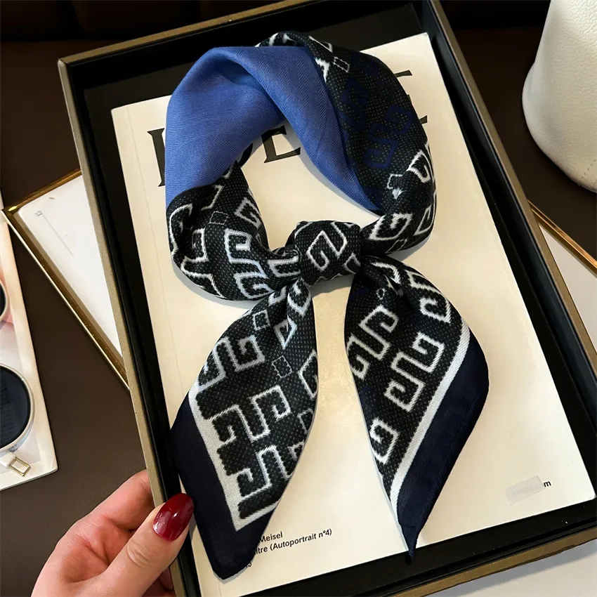 Luxury Silk Scarf 65×65cm Square Neck Scarf Cotton Linen Feel Velvet Hijab Foulard Bandana Femme Headscarf Scarftop Headwraps
Luxury Silk Scarf 65×65cm Square Neck Scarf Cotton Linen Feel Velvet Hijab Foulard Bandana Femme Headscarf Scarftop Headwraps