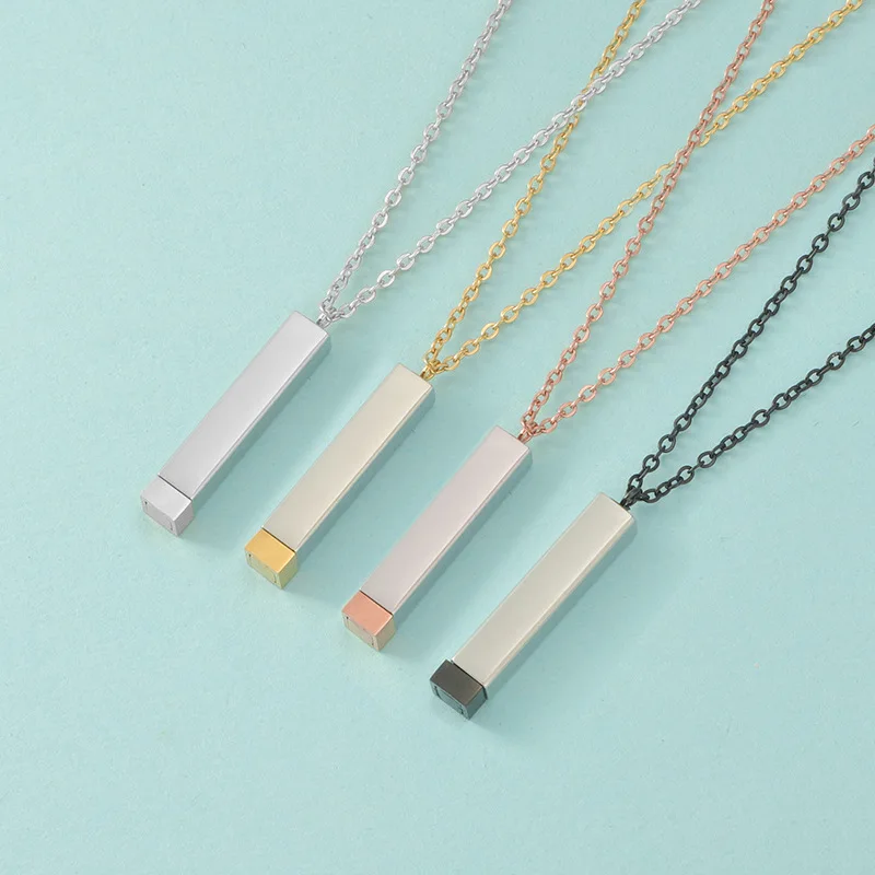10Pcs Hidden Pendant Charms Necklace Mirror Polish Stainless Steel Square Cube Bar For DIY Necklace Jewelry Friend Lovers
10Pcs Hidden Pendant Charms Necklace Mirror Polish Stainless Steel Square Cube Bar For DIY Necklace Jewelry Friend Lovers