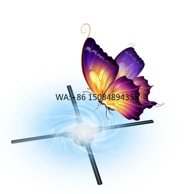 Wholesales Advertising Hologram Fan 65cm 4 Blades 3d Hologram Fan Projector HD 3d Hologram Advertising Display Led Fan
Wholesales Advertising Hologram Fan 65cm 4 Blades 3d Hologram Fan Projector HD 3d Hologram Advertising Display Led Fan