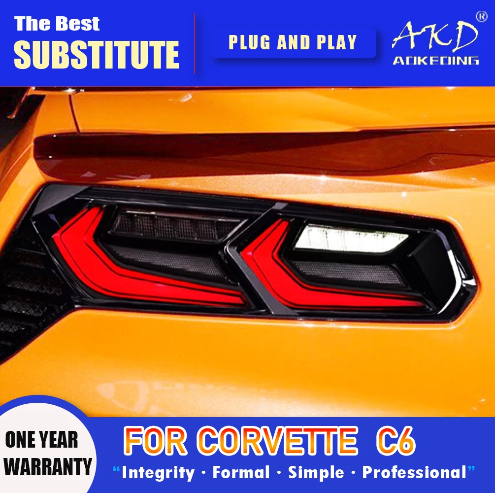 AKD Tail Lamp for Chevrolet Corvette c6 LED Tail Light 2014-2019 ZR1 Rear Fog Brake Turn Signal Automotive Accessories
AKD Tail Lamp for Chevrolet Corvette c6 LED Tail Light 2014-2019 ZR1 Rear Fog Brake Turn Signal Automotive Accessories