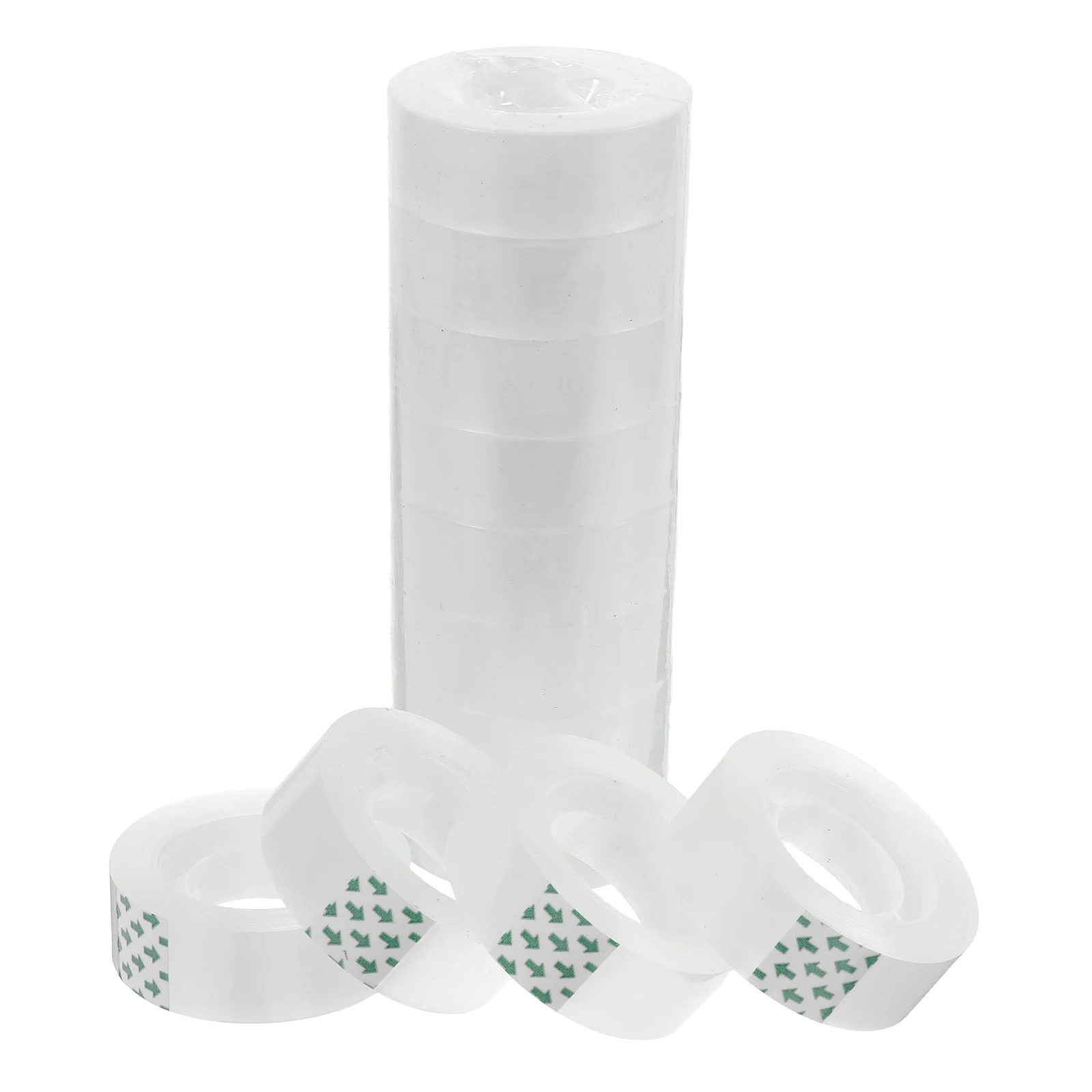 12 Rolls Tape Heavy Duty Clear Office Scroll Wheel Adhesive with Dispenser Bopp Shipping 
12 Rolls Tape Heavy Duty Clear Office Scroll Wheel Adhesive with Dispenser Bopp Shipping