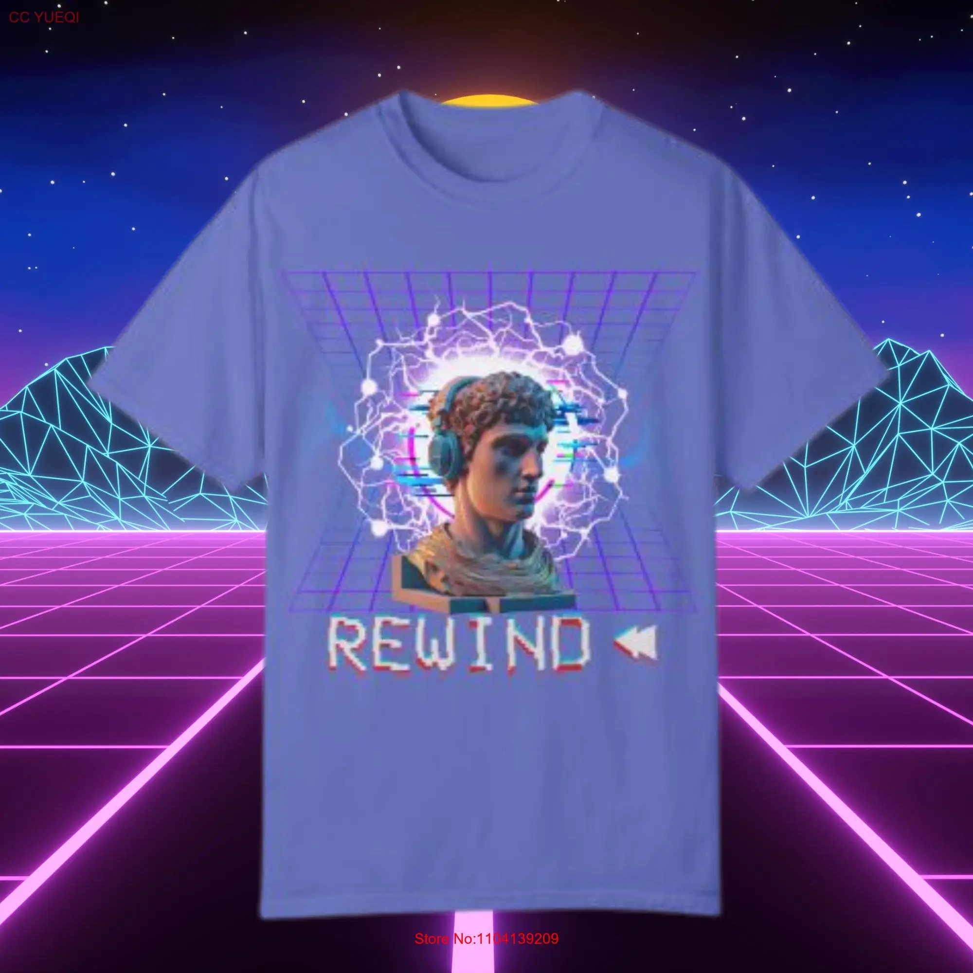 Ретро Эстетическая футболка Vaporwave в стиле 80-х годов, перемотка статуи, модная уличная одежда, художественная повседневная одежда, модный дизайн
Ретро Эстетическая футболка Vaporwave в стиле 80-х годов, перемотка статуи, модная уличная одежда, художественная повседневная одежда, модный дизайн