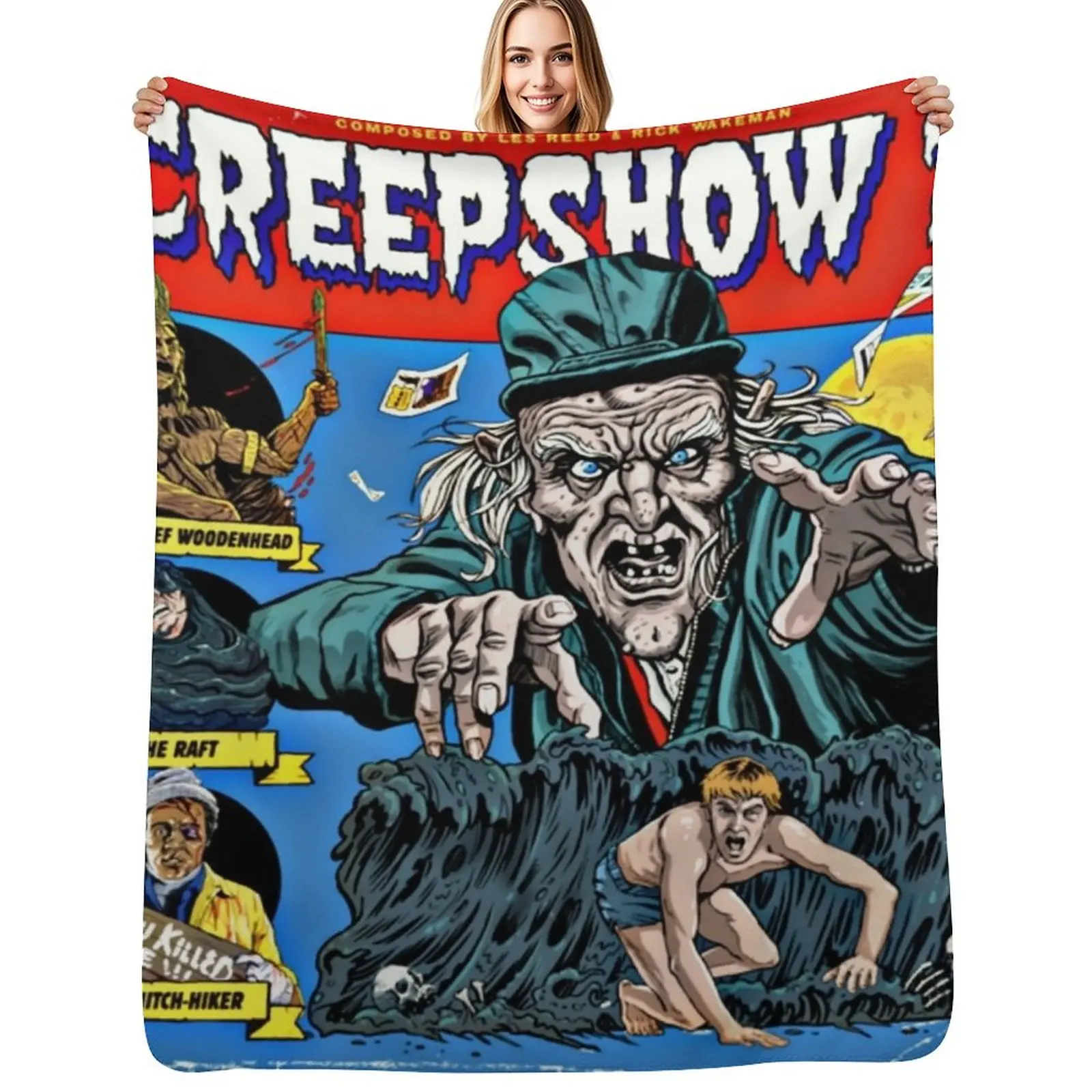 Creepshow 2 Throw Blanket Lightweight Cozy Blanket for Bed Sofa
Creepshow 2 Throw Blanket Lightweight Cozy Blanket for Bed Sofa