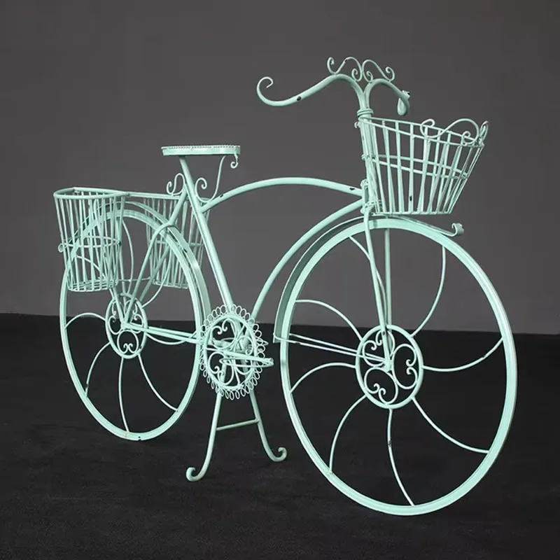 Custom Bicycle Shape Garden Ornaments Garden Metal Decoration Planter Stand Bicycle Flower Pot
Custom Bicycle Shape Garden Ornaments Garden Metal Decoration Planter Stand Bicycle Flower Pot