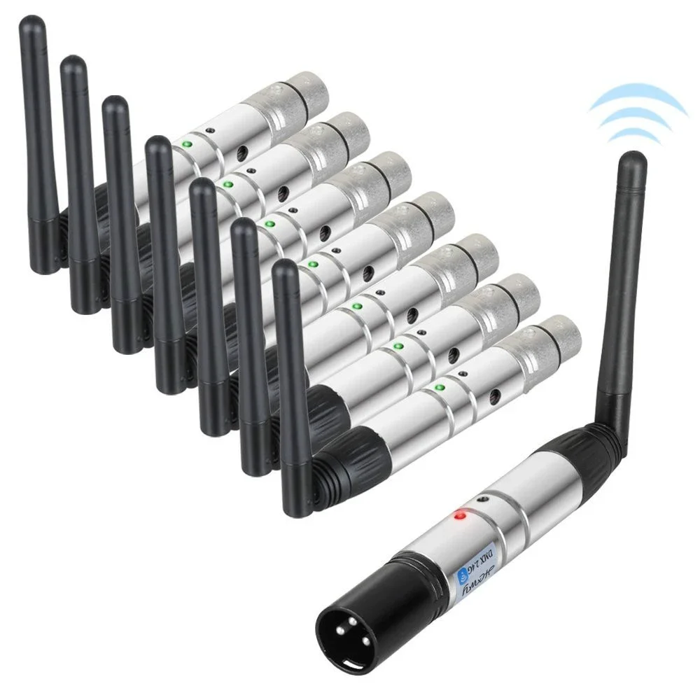 Dmx512 Transceiver 2.4g DMX Controller Console LED DMX 512 Wireless Transmitter
Dmx512 Transceiver 2.4g DMX Controller Console LED DMX 512 Wireless Transmitter