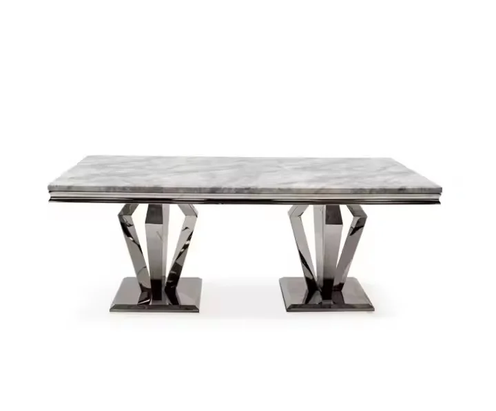 America's Luxury Marble Top Dining Tables Chair Sets Hot Sales Home Apartment Restaurant Bar Use Kitchen Furniture-Glass
America's Luxury Marble Top Dining Tables Chair Sets Hot Sales Home Apartment Restaurant Bar Use Kitchen Furniture-Glass