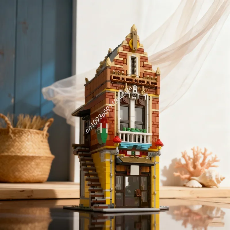 1496pcs MOC Pizzeria Modulared Model Building blocks Architecture Assemble toys DIY creative idea Christmas gift Brick Birthday
1496pcs MOC Pizzeria Modulared Model Building blocks Architecture Assemble toys DIY creative idea Christmas gift Brick Birthday