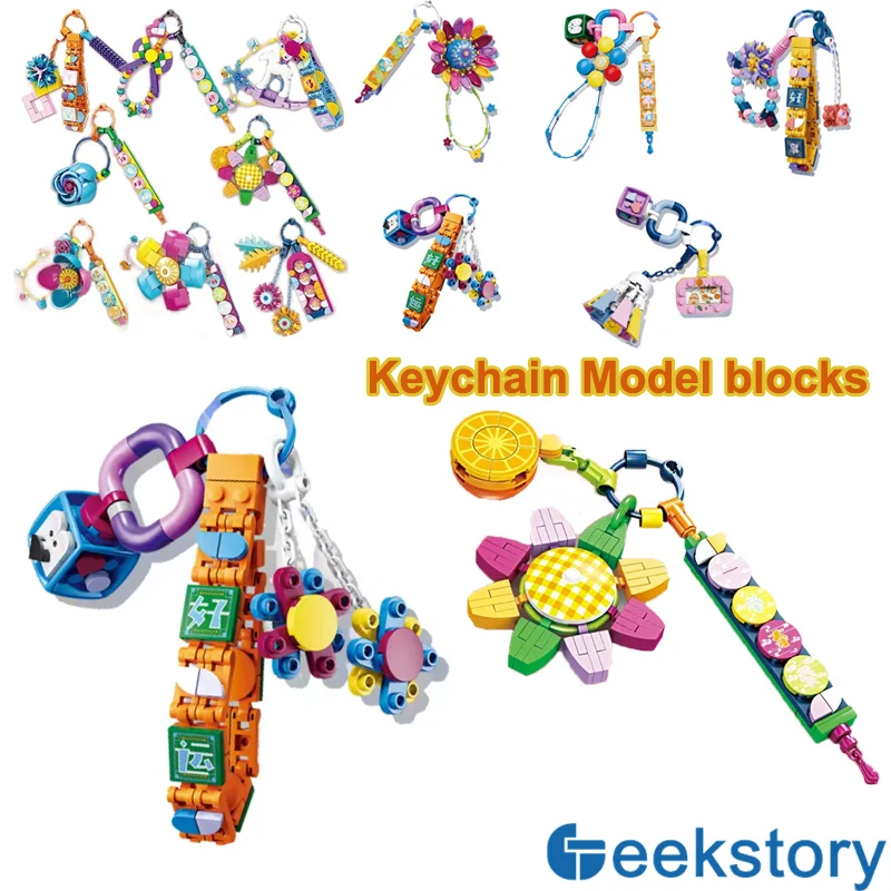 8pcs DIY Hanging Bracelet Pendants MOC Building Blocks Set Assembled Strap Keychain Girls Decoration Toys Bricks Friend Gifts
8pcs DIY Hanging Bracelet Pendants MOC Building Blocks Set Assembled Strap Keychain Girls Decoration Toys Bricks Friend Gifts