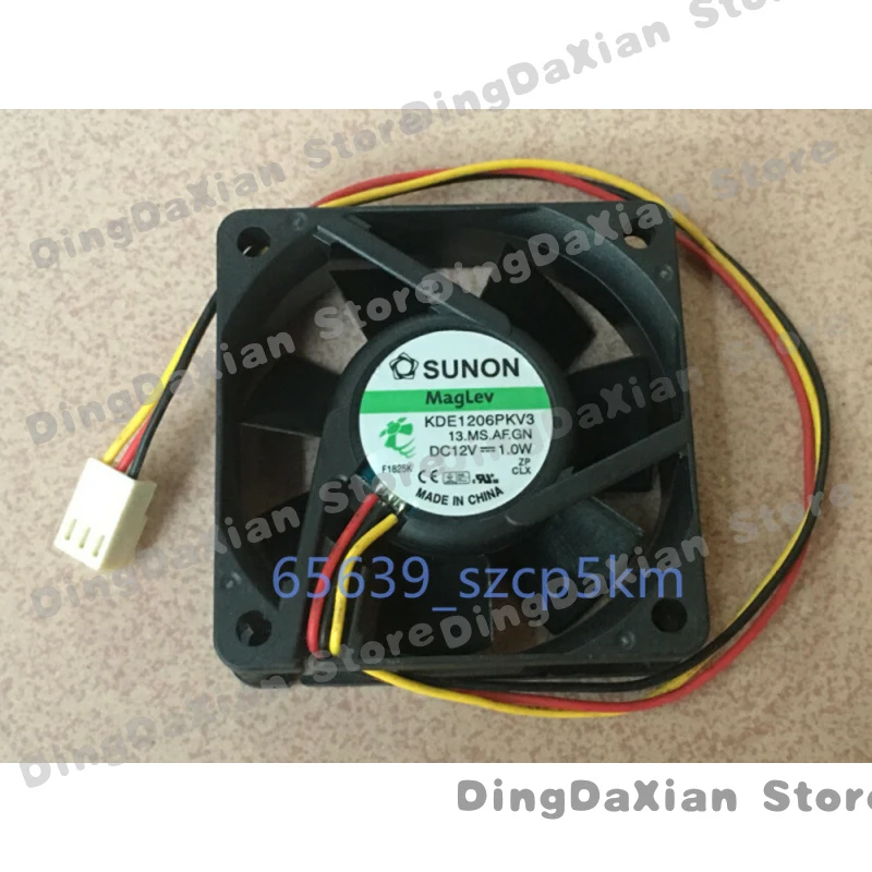 Вентилятор охлаждения корпуса/процессора D For Sunon KDE1206PKV3 DC12V 1W 60x60x20mm 3-контактный
Вентилятор охлаждения корпуса/процессора D For Sunon KDE1206PKV3 DC12V 1W 60x60x20mm 3-контактный