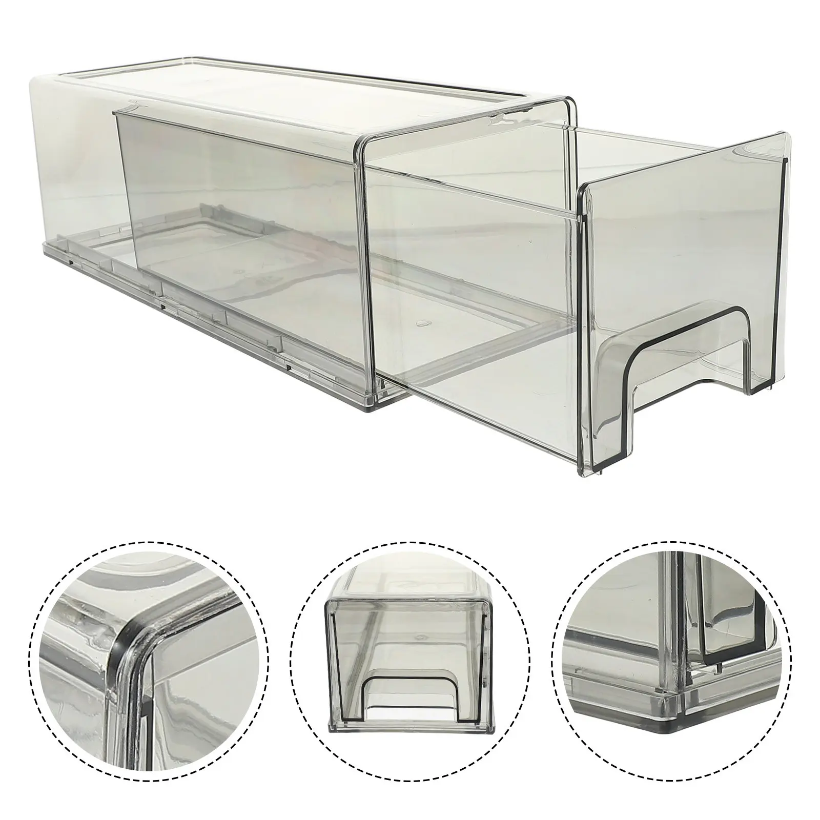 High-End Food Grade Pet Refrigerator Storage Box Clear Fridge Organizer for Fruits Vegetables Cheese Leftovers Stackable Freezer
High-End Food Grade Pet Refrigerator Storage Box Clear Fridge Organizer for Fruits Vegetables Cheese Leftovers Stackable Freezer