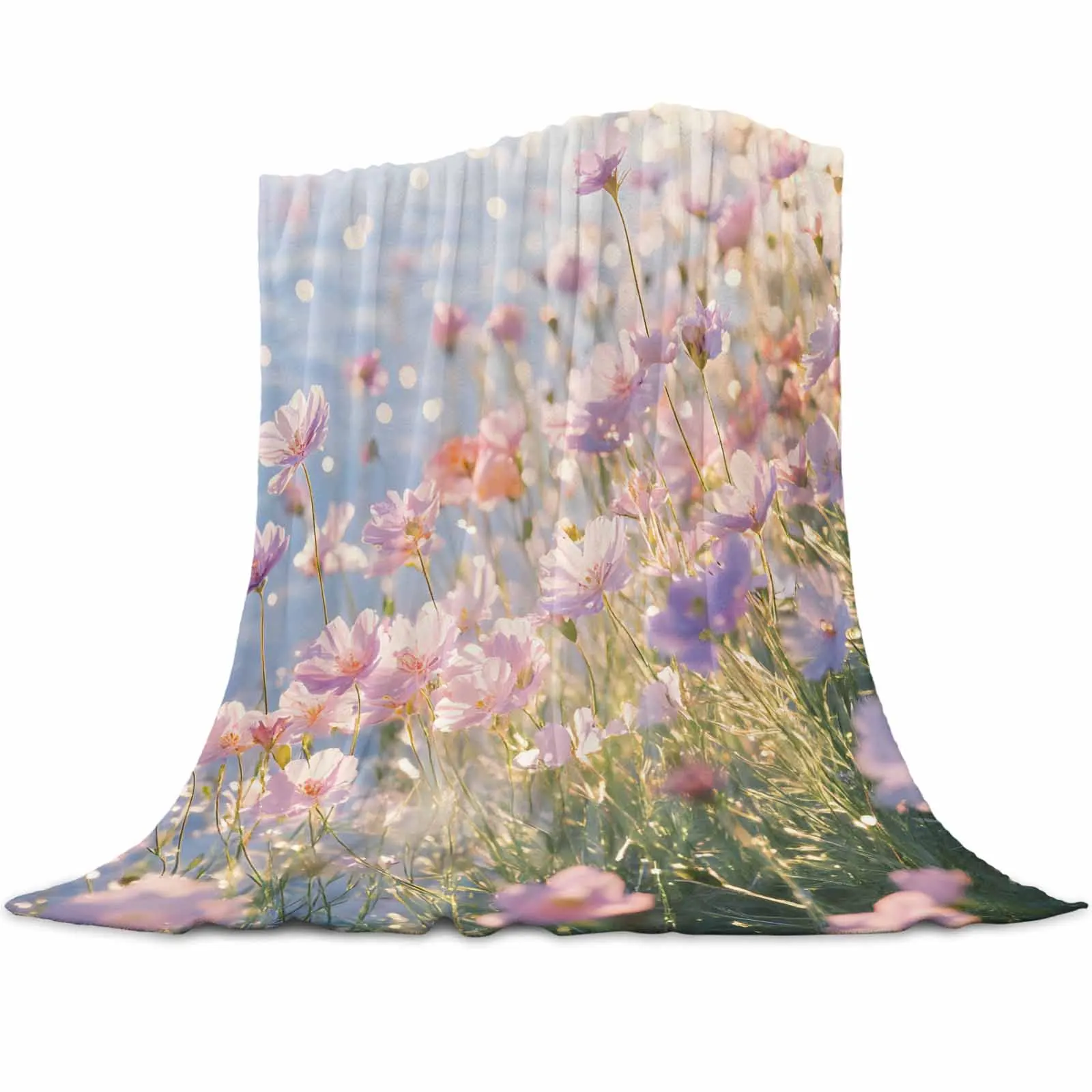 Spring Flower Scenery Realistic Throws Blankets for Sofa Bed Soft Plush Warm Sofa Throw Blanket Holiday Gifts
Spring Flower Scenery Realistic Throws Blankets for Sofa Bed Soft Plush Warm Sofa Throw Blanket Holiday Gifts