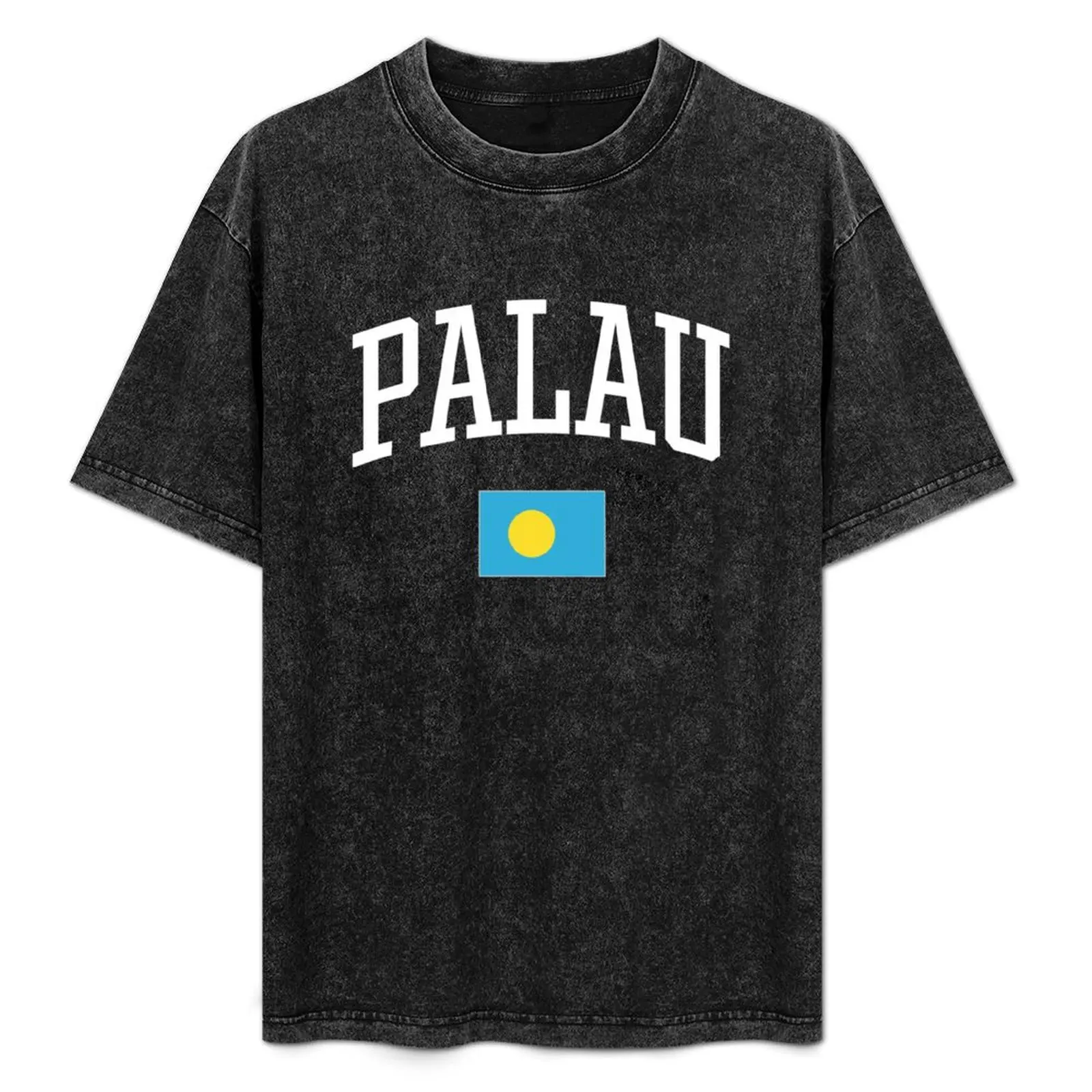 Palau Flag Country Pride Graphic T-Shirt Basic Plain Tee for Spring and Summer
Palau Flag Country Pride Graphic T-Shirt Basic Plain Tee for Spring and Summer
