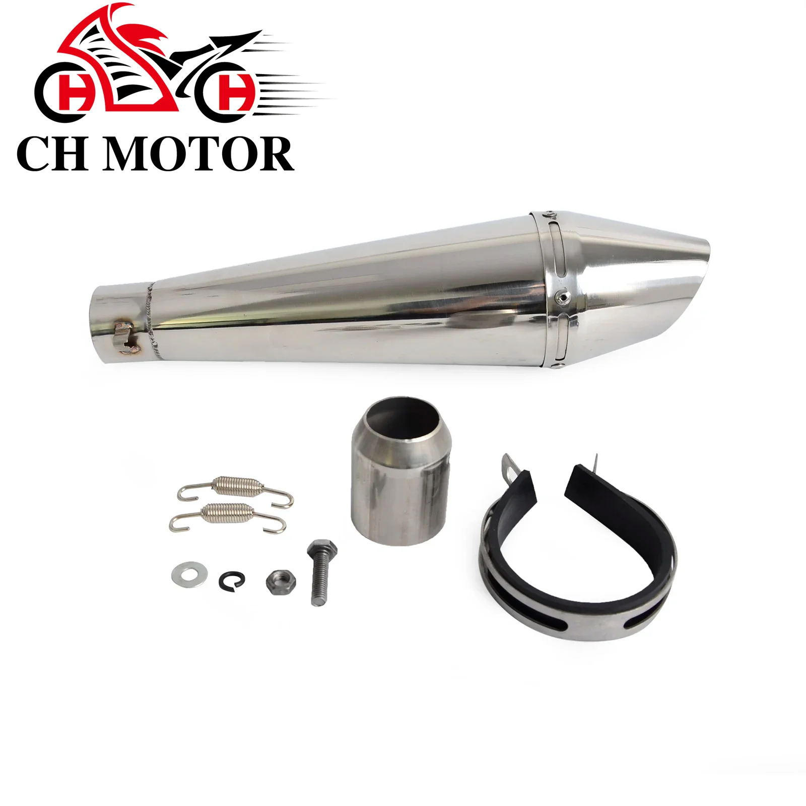 Durable Motorcycle GP Staineless Steel Exhaust Mufflers w/DB Killer 125-1000cc Street Bike Scrambler Cafe Racer Exhaust Pipe
Durable Motorcycle GP Staineless Steel Exhaust Mufflers w/DB Killer 125-1000cc Street Bike Scrambler Cafe Racer Exhaust Pipe