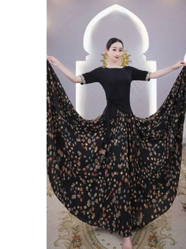 Indian Dance Skirt For Women Adult Size Big Swing Print Skirt Belly Dance Bollywood Dance Stage Performance Clothes DQL11377
Indian Dance Skirt For Women Adult Size Big Swing Print Skirt Belly Dance Bollywood Dance Stage Performance Clothes DQL11377