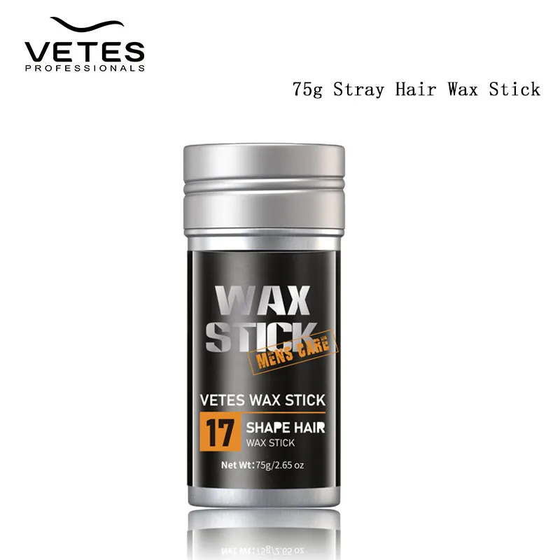 VETES 75g Hair Wax Stick Shape Hair Smooth and No Residue Edges Control Wax for Hair Man Gentle String Hold Styling Broken Hair
VETES 75g Hair Wax Stick Shape Hair Smooth and No Residue Edges Control Wax for Hair Man Gentle String Hold Styling Broken Hair