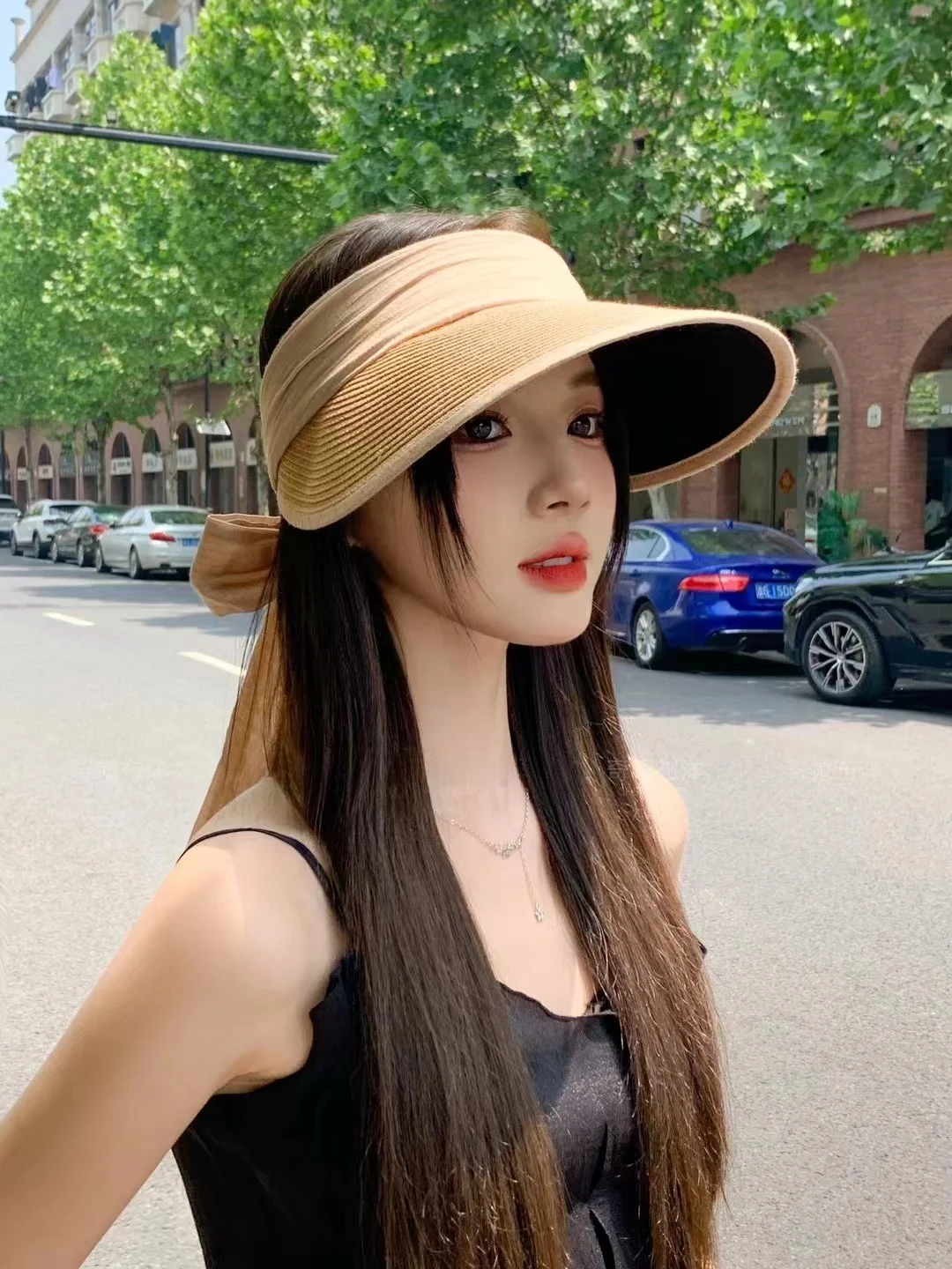 Summer St Woven Sun Protection Hat Women's Large Brim Sun Hat Knot Sa Emp Top Hat Travel Outing Hat
Summer St Woven Sun Protection Hat Women's Large Brim Sun Hat Knot Sa Emp Top Hat Travel Outing Hat