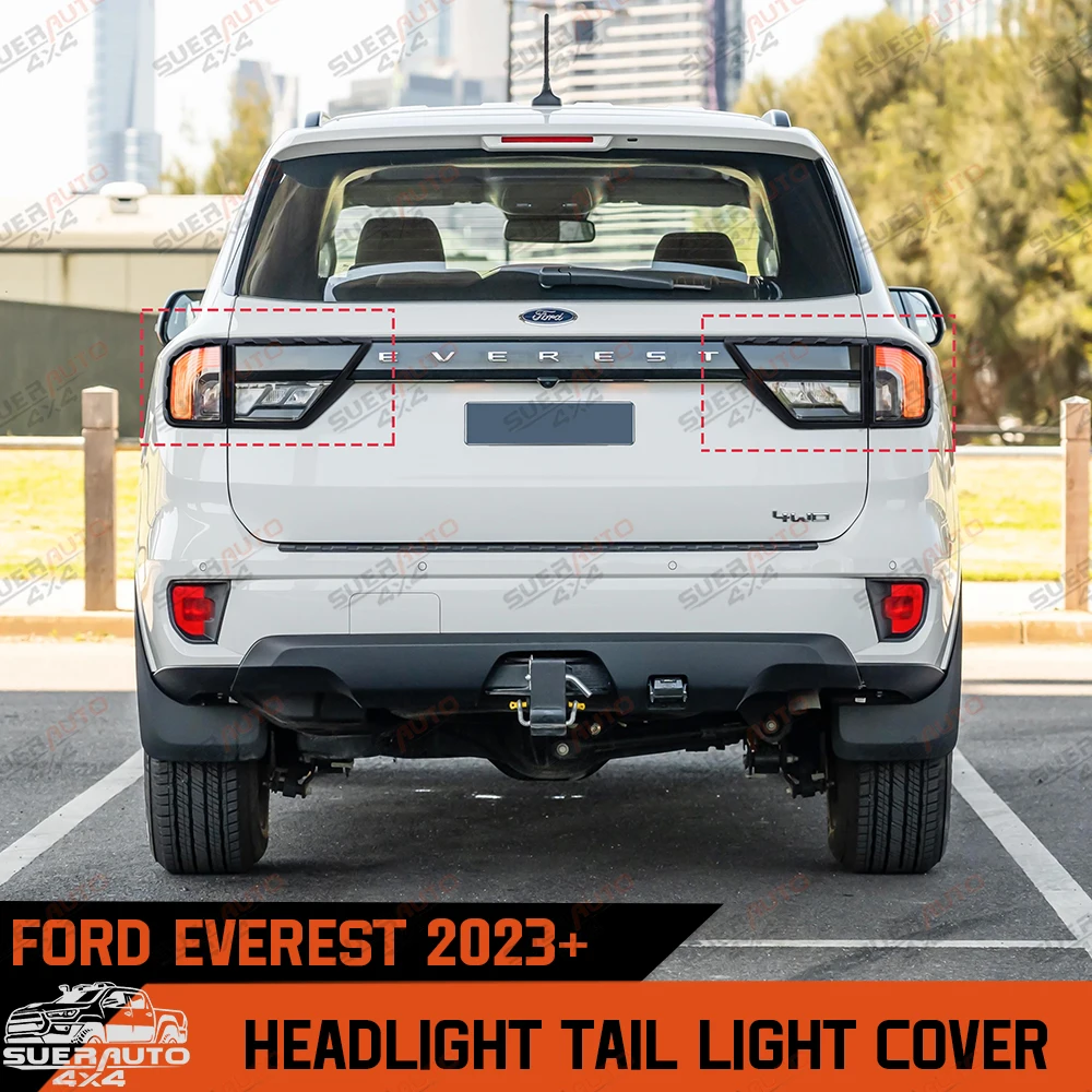 Black Head Light Lamp Cover Surrounds Trim Taillights For Ford Everest 2023 2024 2025 Light Cover Trim
Black Head Light Lamp Cover Surrounds Trim Taillights For Ford Everest 2023 2024 2025 Light Cover Trim