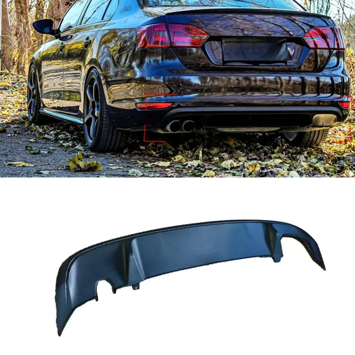 For Volkswagen Sagitar 2012-2014 Overseas Jetta Car Rear Bumper Spoiler Lip Diffuser Modification Part Bumper Protector
For Volkswagen Sagitar 2012-2014 Overseas Jetta Car Rear Bumper Spoiler Lip Diffuser Modification Part Bumper Protector
