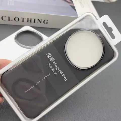New Honor Magic 8 7 6 Pro Case Fashion PU Leather Skin Protective Back Cover Case For Magic 6Pro 7Pro 8 pro Phone Shell with BOX