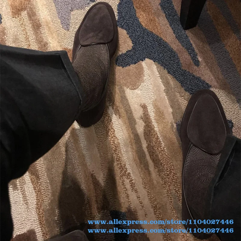Brown/black Slip On Loafers British Style Business Office Shoes Designer Wear-Resistant Trendy Luxury Handmade Shoe Men's Shoes
Brown/black Slip On Loafers British Style Business Office Shoes Designer Wear-Resistant Trendy Luxury Handmade Shoe Men's Shoes