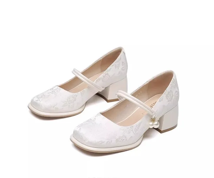 Spring Womens Shoes Vintage High Heels Women Casual Mary Jane Shoes Luxury Elegant Chinese Style Dress Shoes Thick Heel
Spring Womens Shoes Vintage High Heels Women Casual Mary Jane Shoes Luxury Elegant Chinese Style Dress Shoes Thick Heel