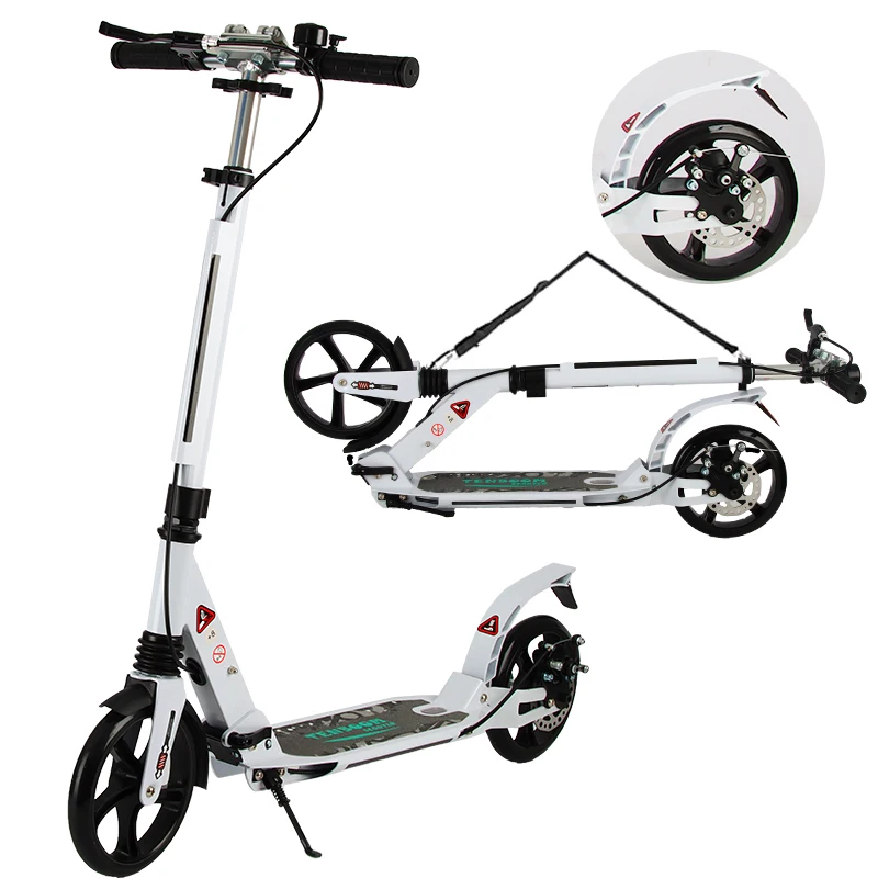 STLF Adult Scooter Best Performance Scooter Folding Adult Kick Scooter with Dual Suspension Disc Brake
STLF Adult Scooter Best Performance Scooter Folding Adult Kick Scooter with Dual Suspension Disc Brake