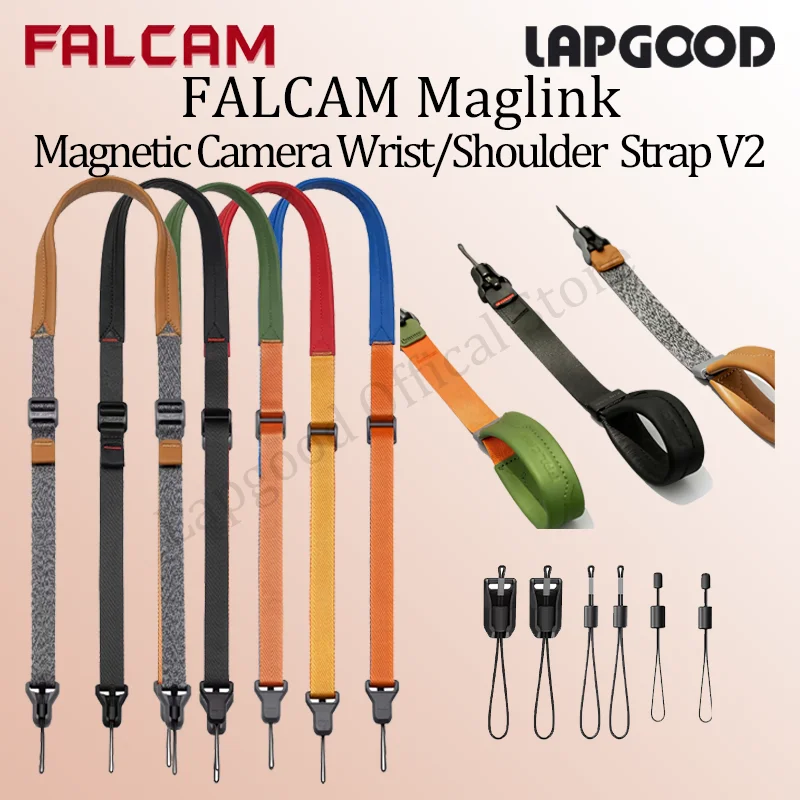 FALCAM Maglink Magnetic Camera Wrist Strap V2 for Sony Canon Nikon Fuji Outdoor Photography Camera Shoulder Strap Accessories
FALCAM Maglink Magnetic Camera Wrist Strap V2 for Sony Canon Nikon Fuji Outdoor Photography Camera Shoulder Strap Accessories