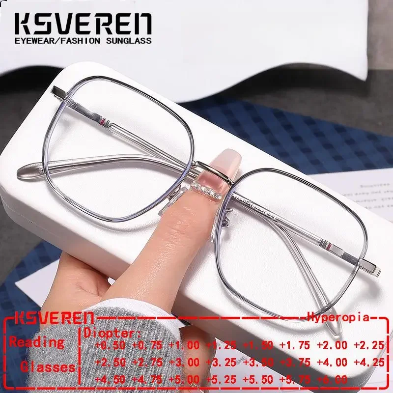 Fashion Comfortable Eyeglasses Vintage Anti Blue Light Reading Glasses Luxury Prescription Glasses Frame For Men Women
Fashion Comfortable Eyeglasses Vintage Anti Blue Light Reading Glasses Luxury Prescription Glasses Frame For Men Women
