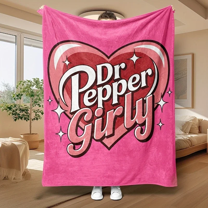 Dr Pepper Girly Heart Pattern Pink Blanket Soft Flannel Throw Cozy Warm for Sofa Bed Home Decor Cute Gift
Dr Pepper Girly Heart Pattern Pink Blanket Soft Flannel Throw Cozy Warm for Sofa Bed Home Decor Cute Gift