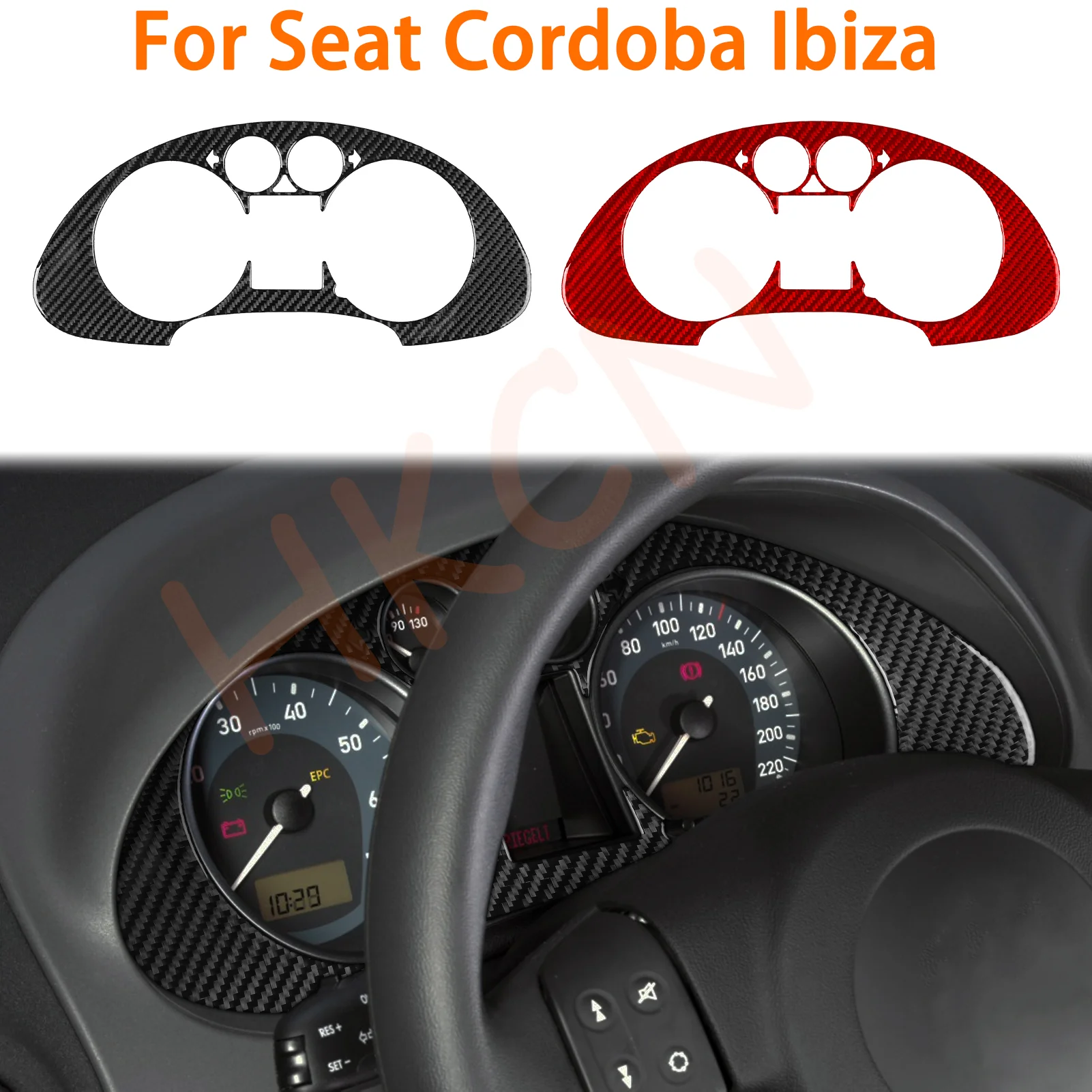 For Seat Cordoba 2003-2010 Ibiza 2003-2008 Carbon Fiber Dashboard Instrument Panel Decorative Car Interior Accessory Stickers
For Seat Cordoba 2003-2010 Ibiza 2003-2008 Carbon Fiber Dashboard Instrument Panel Decorative Car Interior Accessory Stickers