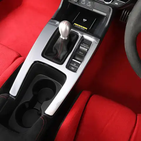 Panneau de commande central de Transmission manuelle pour TYPE R FL5, autocollant modifié, accessoires, panneau de changement de vitesse, décoration Y6L5