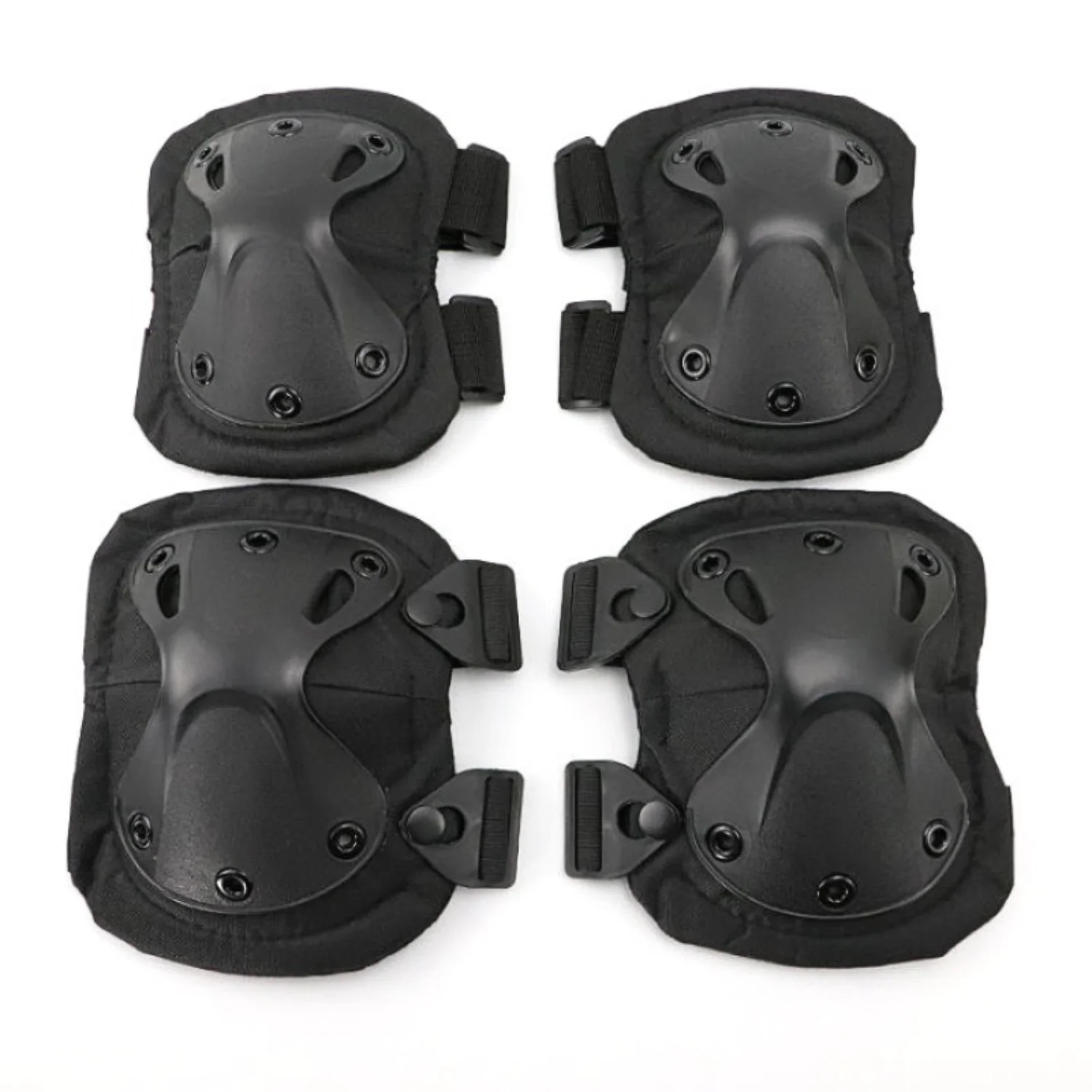 4pcs Set Of Tactical Knee Pads And Elbow Pads, Kneeling And Crawling Training Combat Equipment, Real-life CS Cycling Sports Wris
4pcs Set Of Tactical Knee Pads And Elbow Pads, Kneeling And Crawling Training Combat Equipment, Real-life CS Cycling Sports Wris