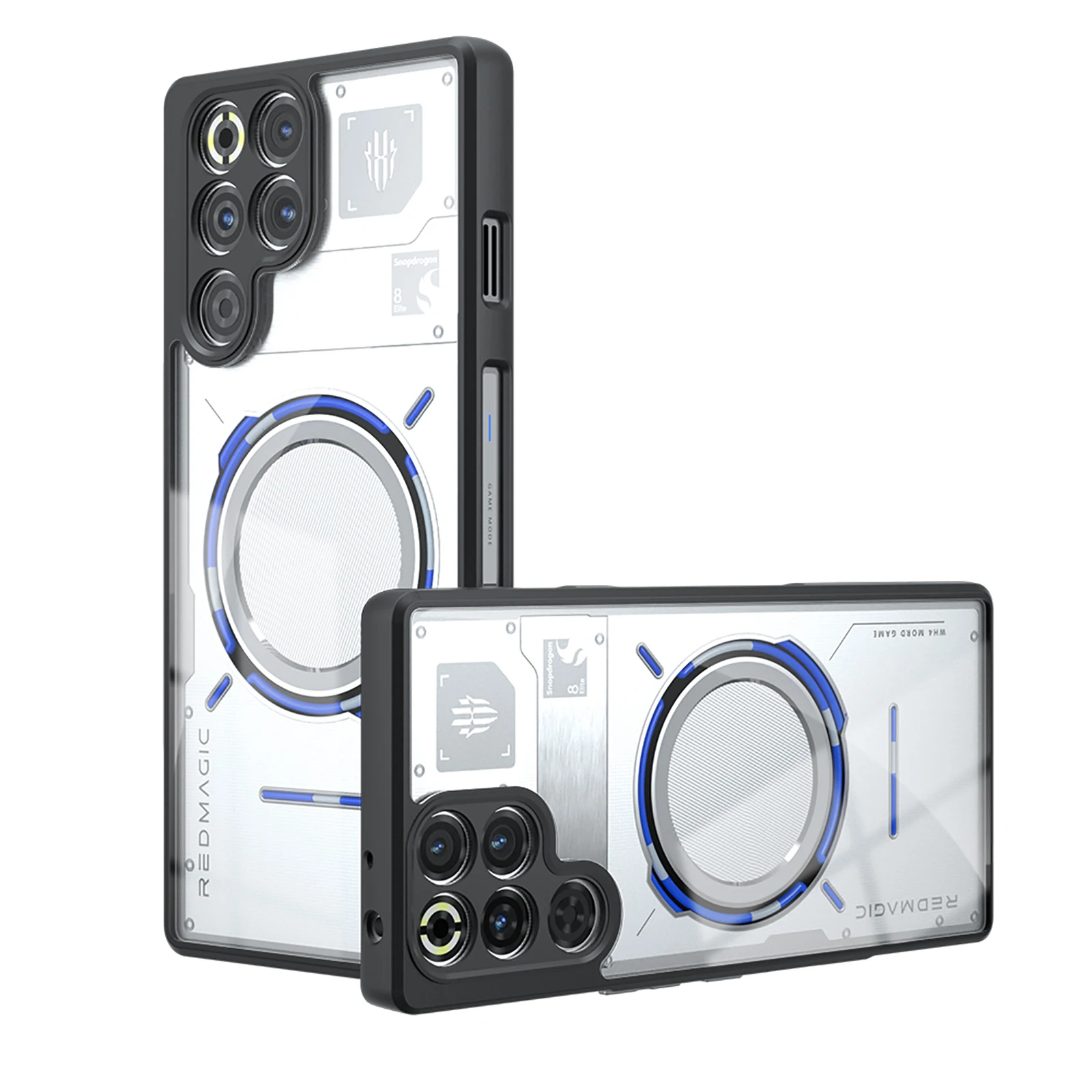 Чехол для Nubia RedMagic 11 Pro, легкий прозрачный противоударный угловой чехол с защитой от падения, мягкая рамка, жесткая задняя крышка
Чехол для Nubia RedMagic 11 Pro, легкий прозрачный противоударный угловой чехол с защитой от падения, мягкая рамка, жесткая задняя крышка