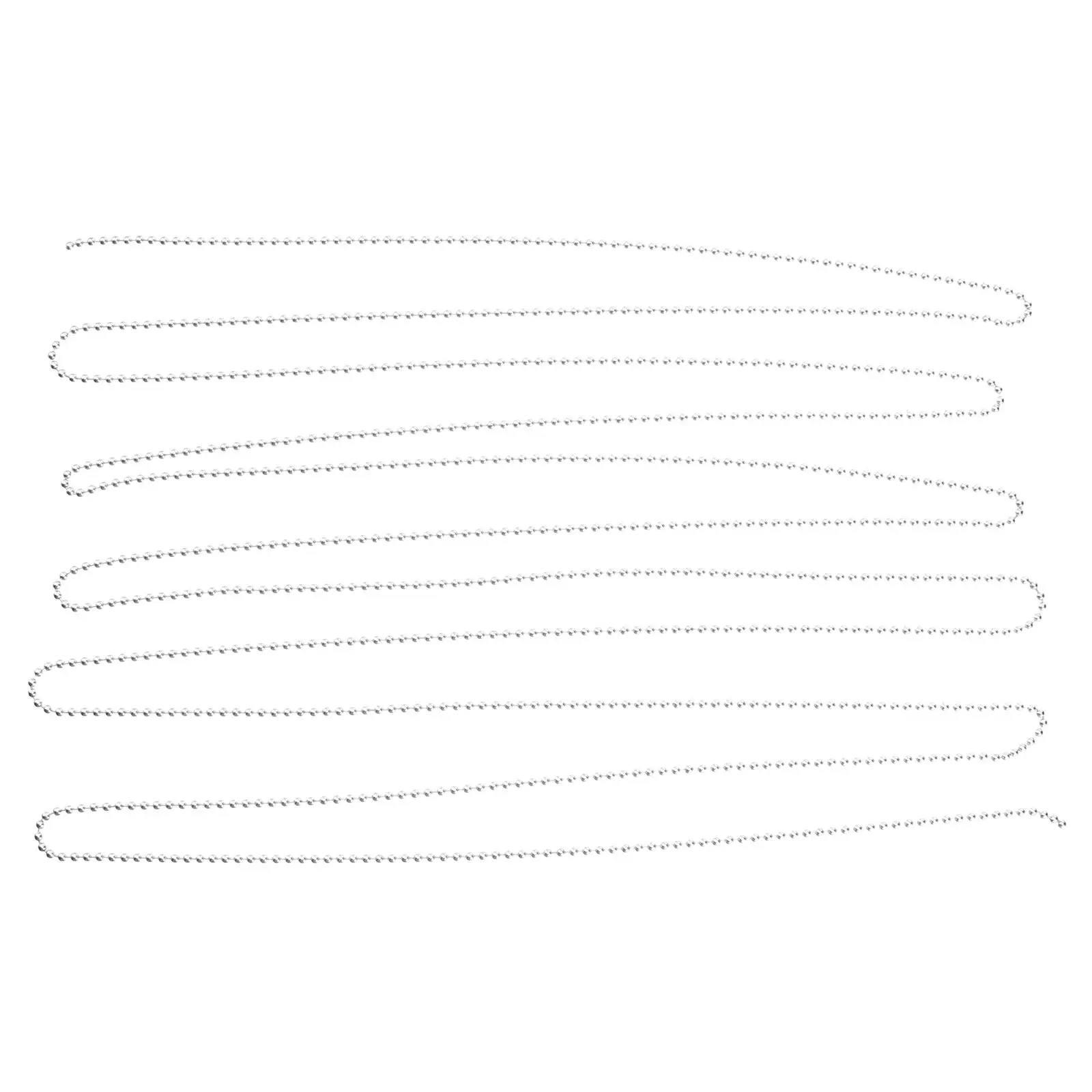 Stainless Steel Bead Chain 3M Ball Link Connector for Jewelry DIY Keychains Dog Tags Pendants Bead Chain Accessories Craft
Stainless Steel Bead Chain 3M Ball Link Connector for Jewelry DIY Keychains Dog Tags Pendants Bead Chain Accessories Craft