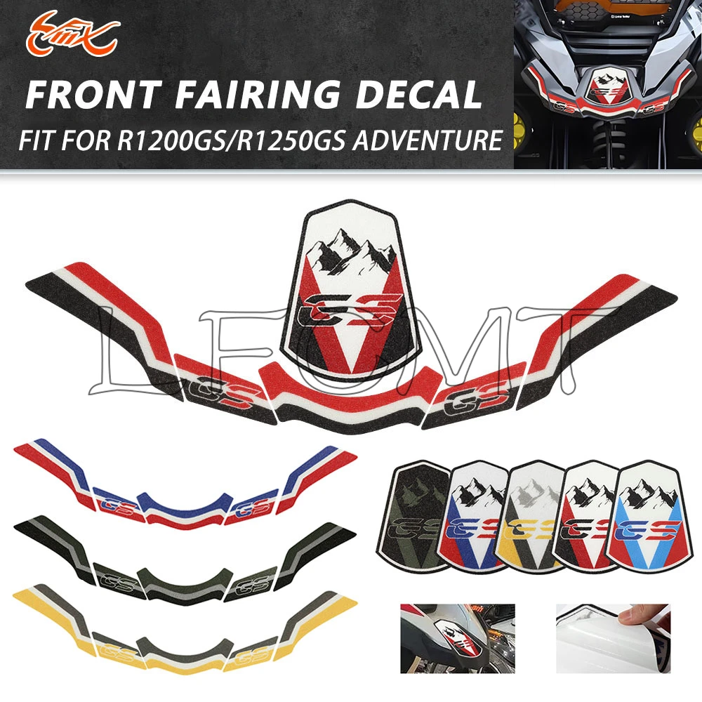 Motorcycle Decals Front Beak Fender Extension Wheel Guard Cover Sticker Fit for R1200GS ADV LC 14-19 R1250GS Adventure GSA 19-23
Motorcycle Decals Front Beak Fender Extension Wheel Guard Cover Sticker Fit for R1200GS ADV LC 14-19 R1250GS Adventure GSA 19-23