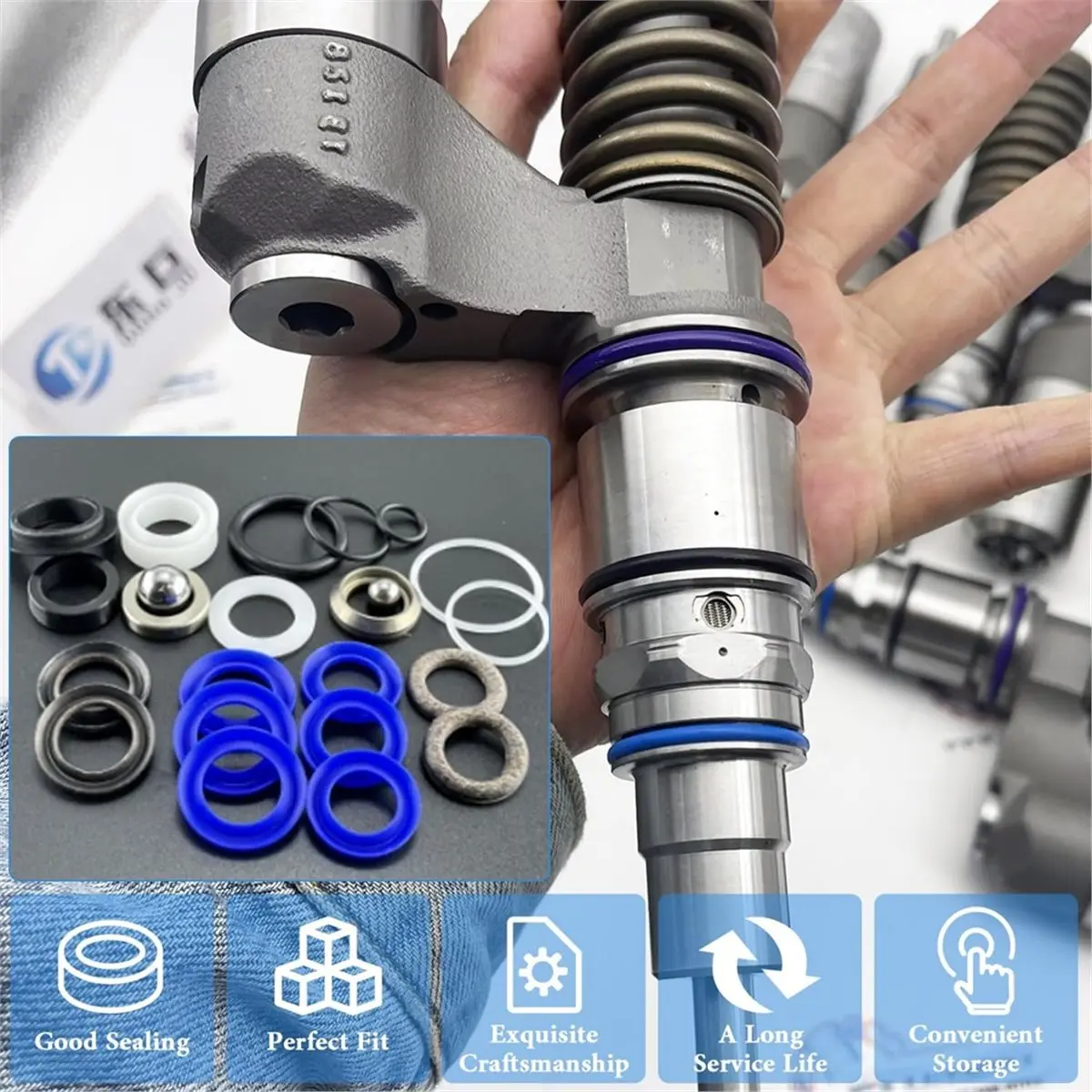 244194 Комплект для ремонта насоса, совместимый с 210/230/295/390/395/490/495/595/3400 для насосов безвоздушного распыления краски
244194 Комплект для ремонта насоса, совместимый с 210/230/295/390/395/490/495/595/3400 для насосов безвоздушного распыления краски