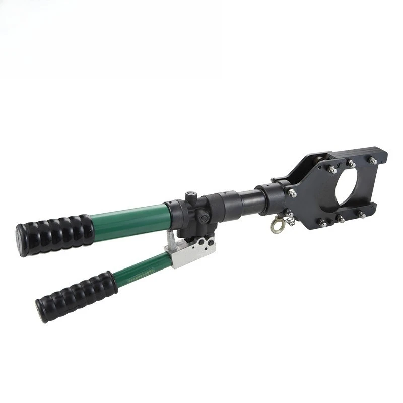 Hydraulic cable cutter integral bolt cutters, manual extrusion output
Hydraulic cable cutter integral bolt cutters, manual extrusion output