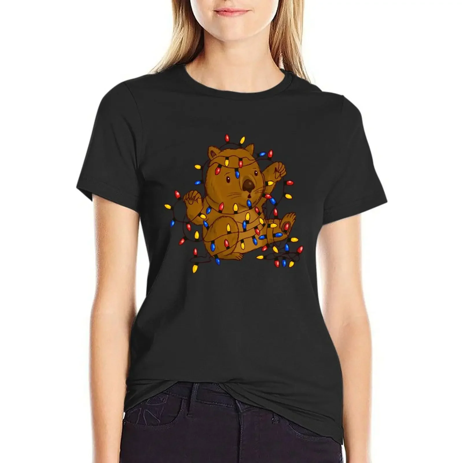 Christmas Wombats T-Shirt vintage clothes Aesthetic clothing sweat lady clothes Woman T-shirts
Christmas Wombats T-Shirt vintage clothes Aesthetic clothing sweat lady clothes Woman T-shirts