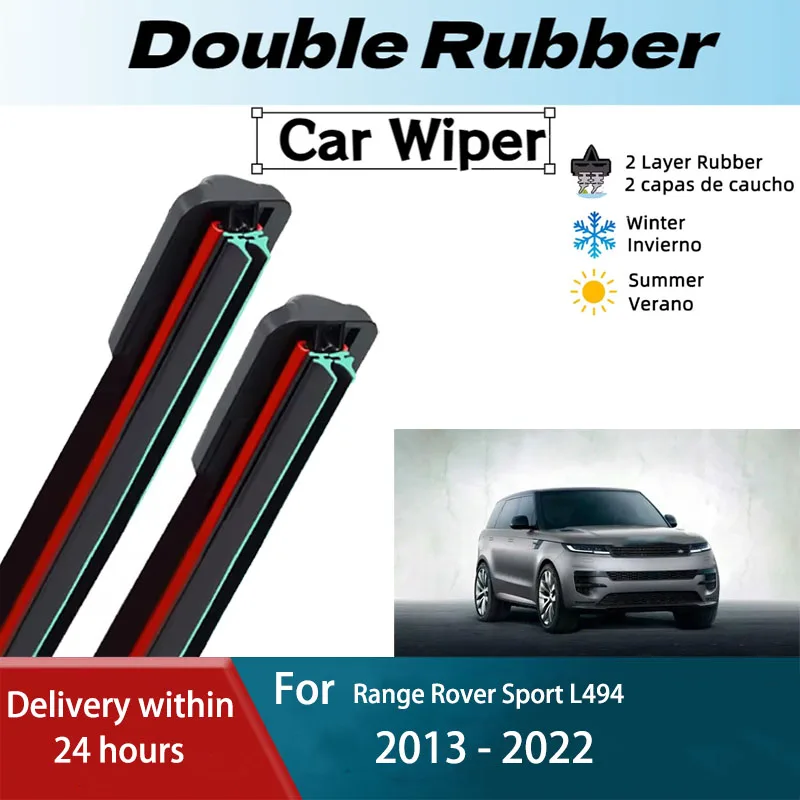 LH Front Rear Windshield Wiper Blades For Range Rover Sport L494 2013 - 2022 2PCS Windscreen Cleaning Accessories