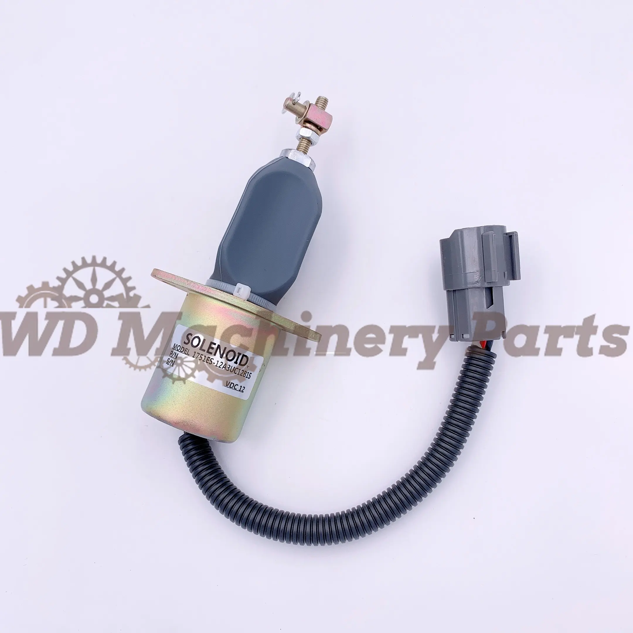 1751ES-24A3UC12B1S 24V Fuel ShutOff Solenoid Compatible for Hyundai R60-5 Yanmar 98 Engine
1751ES-24A3UC12B1S 24V Fuel ShutOff Solenoid Compatible for Hyundai R60-5 Yanmar 98 Engine