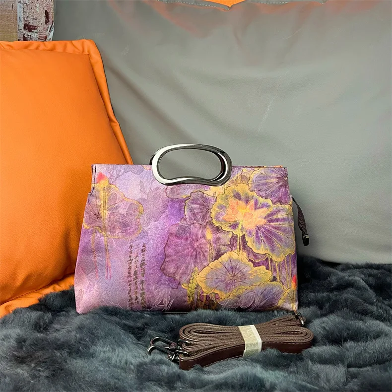 Vintage Ink Painting Handbag Luxury Design Antique Elegant Cheongsam Matching Clutch Bag Ethnic Style Women's Bag
Vintage Ink Painting Handbag Luxury Design Antique Elegant Cheongsam Matching Clutch Bag Ethnic Style Women's Bag