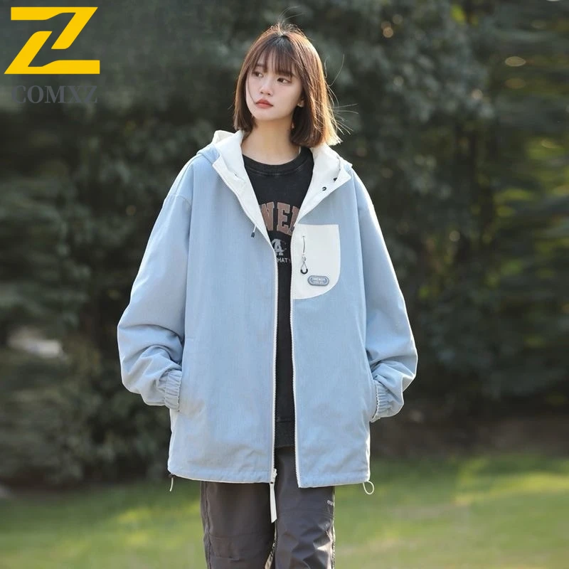 COMXZ осенняя мужская ветровка с капюшоном, несколько цветов, повседневное пальто, водонепроницаемая ветрозащитная куртка для пеших прогулок, кемпинга, рыбалки, спецодежда 
COMXZ осенняя мужская ветровка с капюшоном, несколько цветов, повседневное пальто, водонепроницаемая ветрозащитная куртка для пеших прогулок, кемпинга, рыбалки, спецодежда