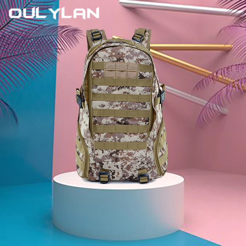 Oulylan Military Tactical Oxford Backpack Men Outdoor Camping Mountaineering Bag Portable Waterproof Sports Hunting Backbag
Oulylan Military Tactical Oxford Backpack Men Outdoor Camping Mountaineering Bag Portable Waterproof Sports Hunting Backbag