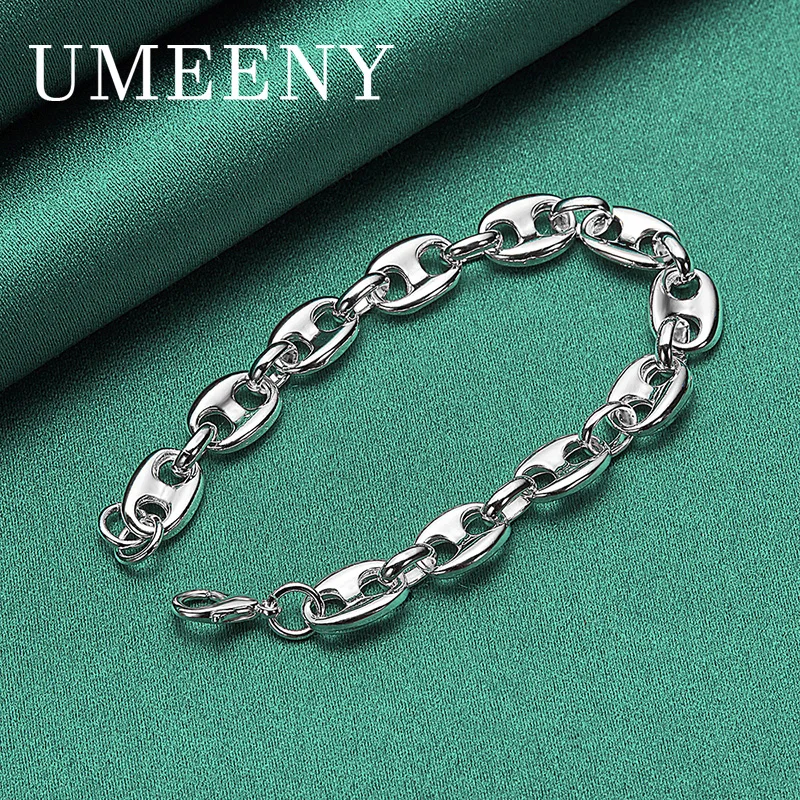 Luxury 925 Sterling Silver 8 Inch Delicate Round Hollow Bracelet Women Fashion Gift Jewelry
Luxury 925 Sterling Silver 8 Inch Delicate Round Hollow Bracelet Women Fashion Gift Jewelry