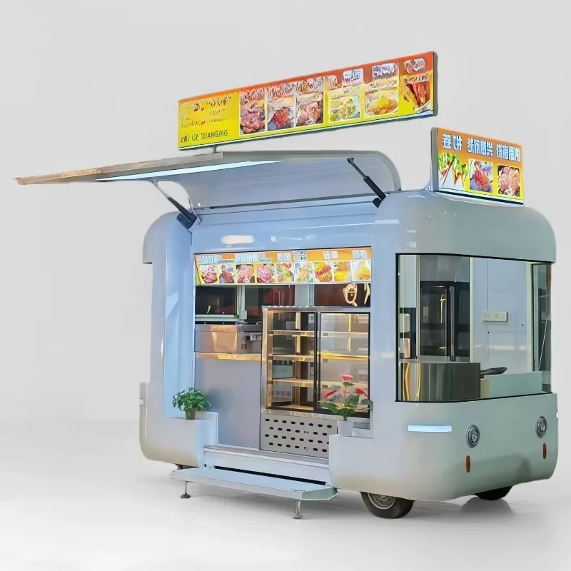 Customized Economical Fully Fitted Street Food Cart Heavy Duty Mobile Food Trailer with Complete Kitchen Equipment
Customized Economical Fully Fitted Street Food Cart Heavy Duty Mobile Food Trailer with Complete Kitchen Equipment