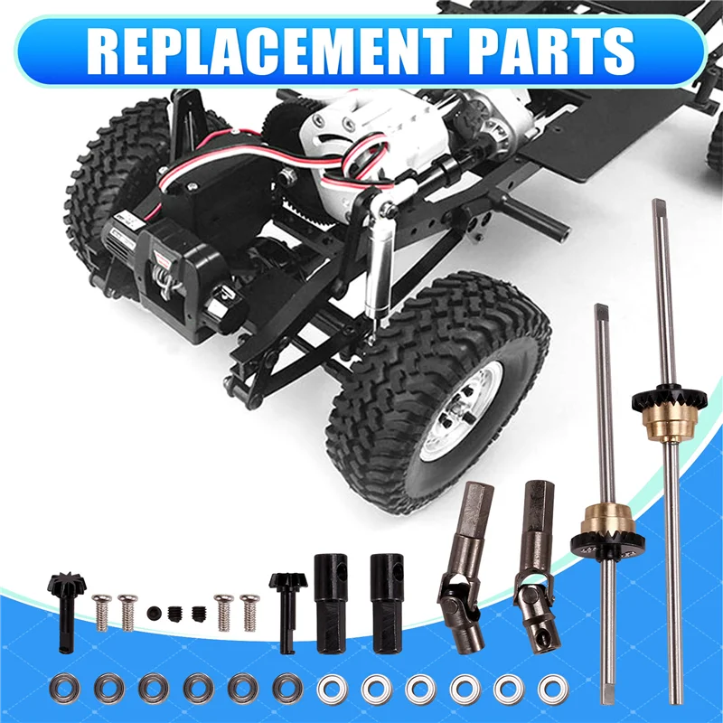 WOWFU-RC комплект дифференциала для обновления автомобиля для WPL C14 C24 MN D90 4WD, детали для обновления радиоуправляемого автомобиля
WOWFU-RC комплект дифференциала для обновления автомобиля для WPL C14 C24 MN D90 4WD, детали для обновления радиоуправляемого автомобиля