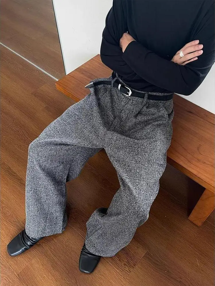 Мужские повседневные брюки Sword Way, черно-клетчатые, свободные, широкие, в пол, весна-осень, с высокой талией, на молнии, прямого кроя
Мужские повседневные брюки Sword Way, черно-клетчатые, свободные, широкие, в пол, весна-осень, с высокой талией, на молнии, прямого кроя