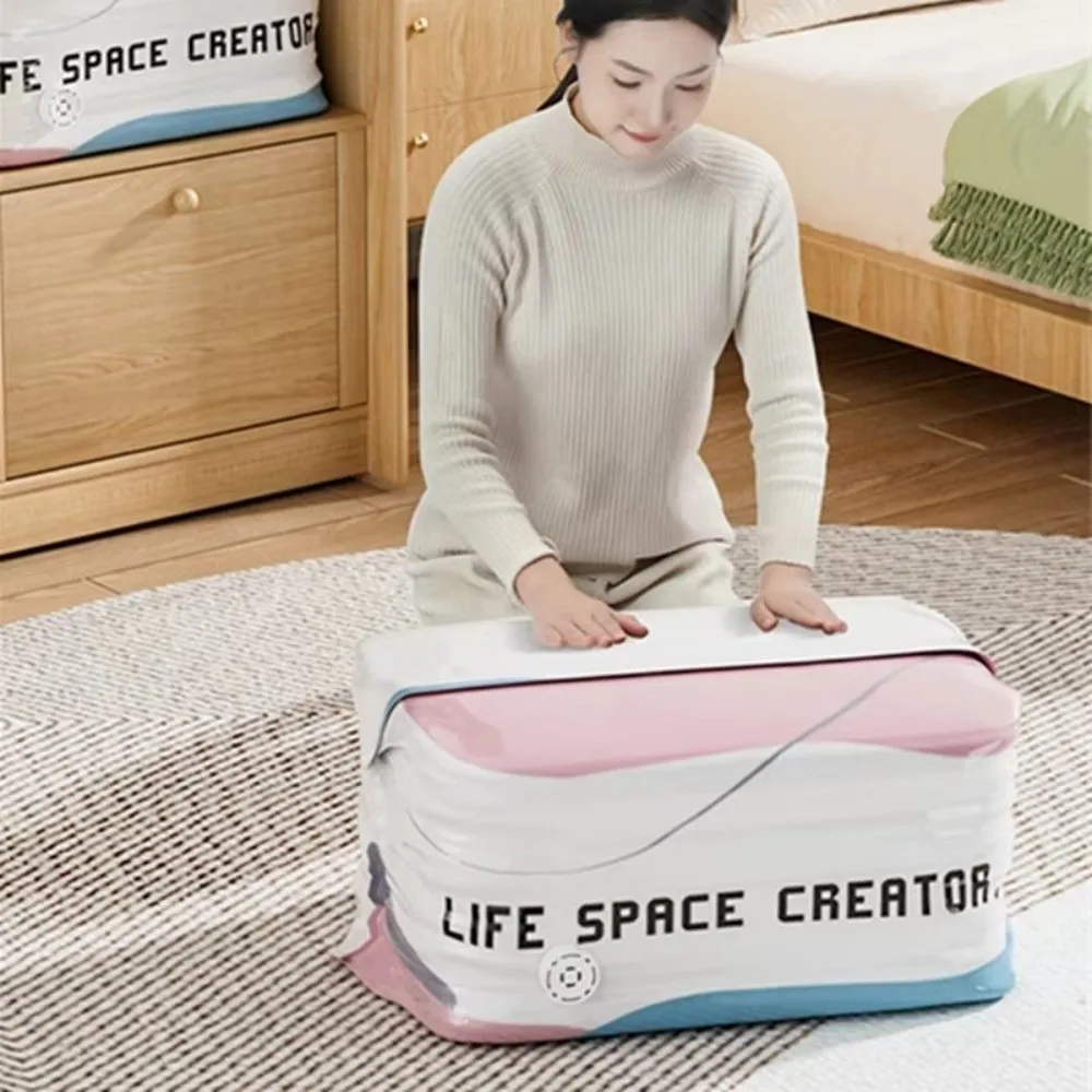 Press & Seal Vacuum Storage Bags Space Saving Compression Desig No-Pump Vacuum Bags Cube Compression Reusable
Press & Seal Vacuum Storage Bags Space Saving Compression Desig No-Pump Vacuum Bags Cube Compression Reusable