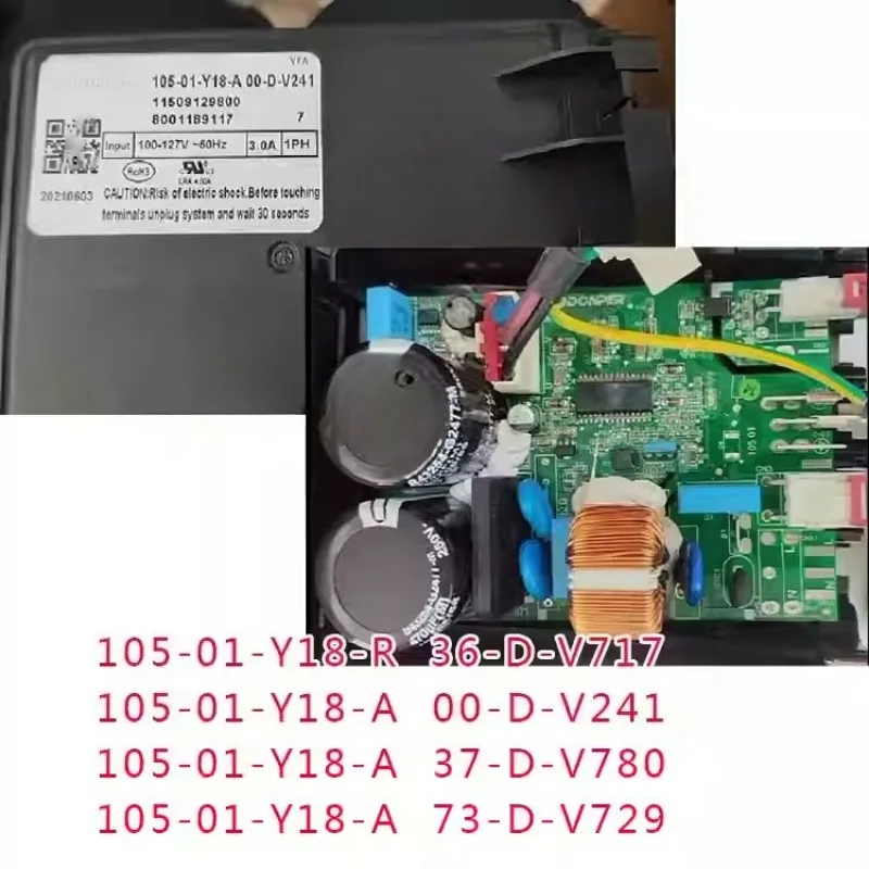 Плата инвертора VFL110CY1 — модуль драйвера управления компрессором 105-01-Y18-A
Плата инвертора VFL110CY1 — модуль драйвера управления компрессором 105-01-Y18-A