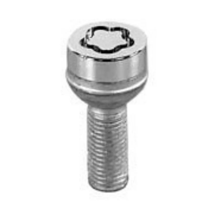 28018 Chrome Bolt Style Radius Seat Locks M14 x 1.5 Thread Size - Set of 4
28018 Chrome Bolt Style Radius Seat Locks M14 x 1.5 Thread Size - Set of 4